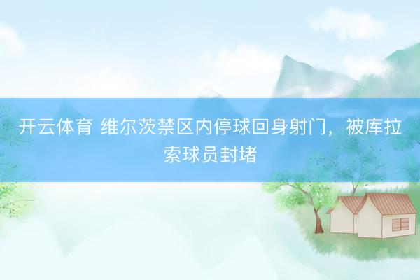 开云体育 维尔茨禁区内停球回身射门，被库拉索球员封堵